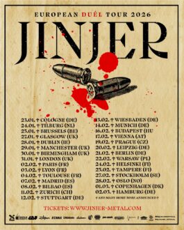 JINJER kündigen erweiterte EU/UK-Headline-Tour 2026 an – mit neuer Show, mehr Terminen und geballter Live-Energie