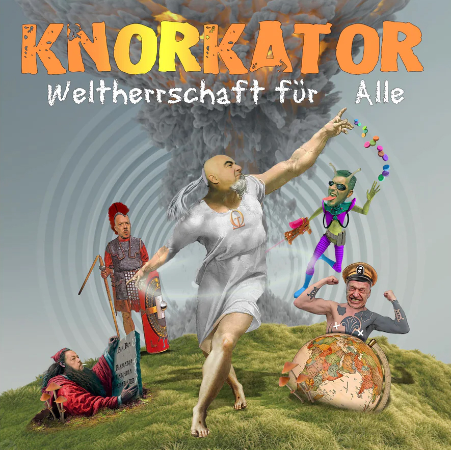KNORKATOR mit neuer Single „Steh auf“ – Ein wuchtiger Vorgeschmack auf das kommende Album „Weltherrschaft für alle!“