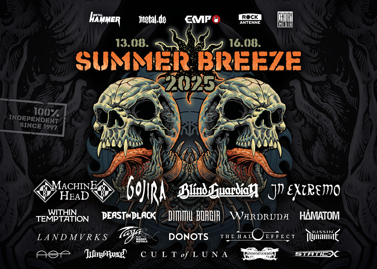 SUMMER BREEZE 2025: Alle Infos - Ausverkauft! SUMMER BREEZE 2025: Alle Infos - Ausverkauft!