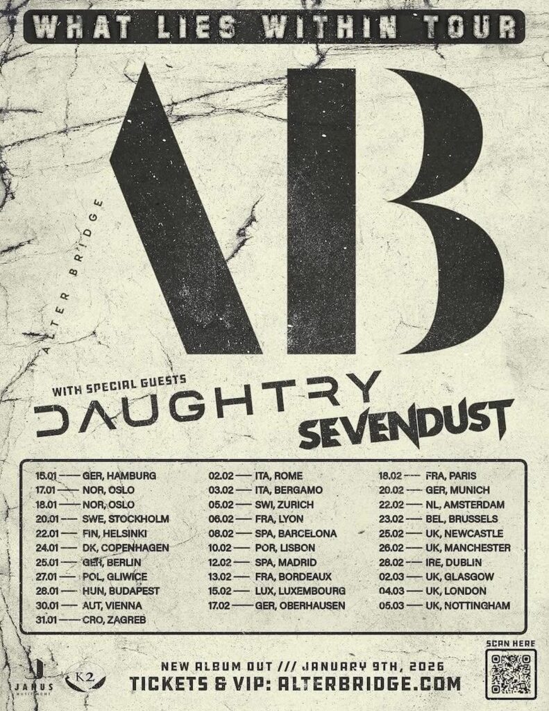 ALTER BRIDE kündigen selbstbetiteltes Album und „What Lies Within“-Tour für 2026 an