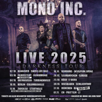 MONO INC. veröffentlichen neues Album "Darkness" – Video-Auskopplung „Fly“ unterstreicht die Botschaft des Albums