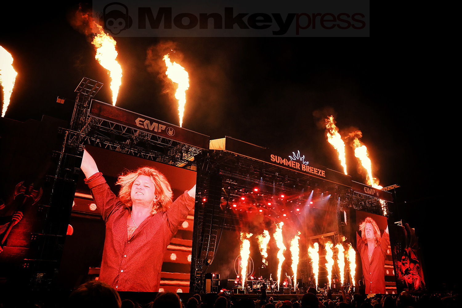 Kissin’ Dynamite @Summer Breeze 2025 © Sandro Griesbach