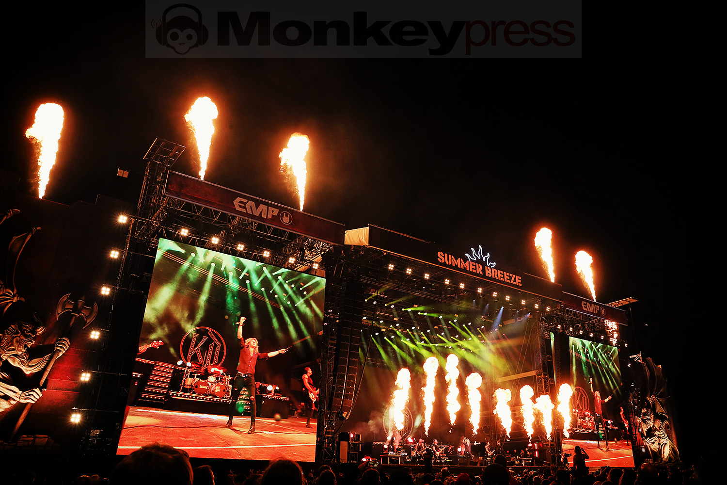 Kissin’ Dynamite @Summer Breeze 2025 © Sandro Griesbach