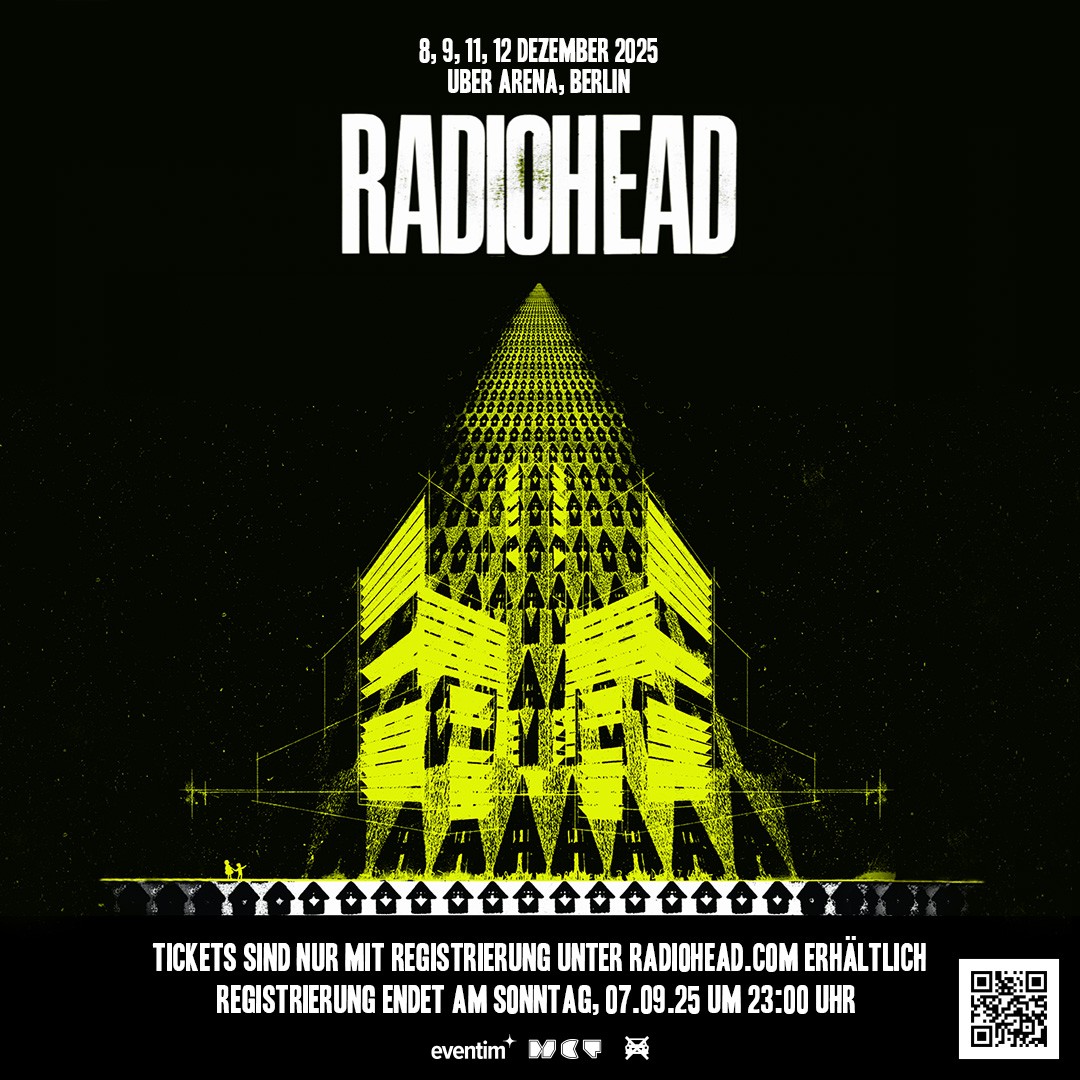 RADIOHEAD kündigen Europatour für Ende 2025 an