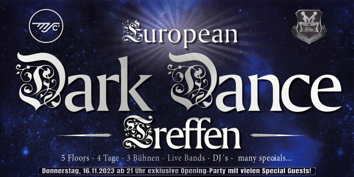Dunkle Klänge am Rhein: EUROPEAN DARK DANCE TREFFEN 2025 bringt die Szene nach Mannheim