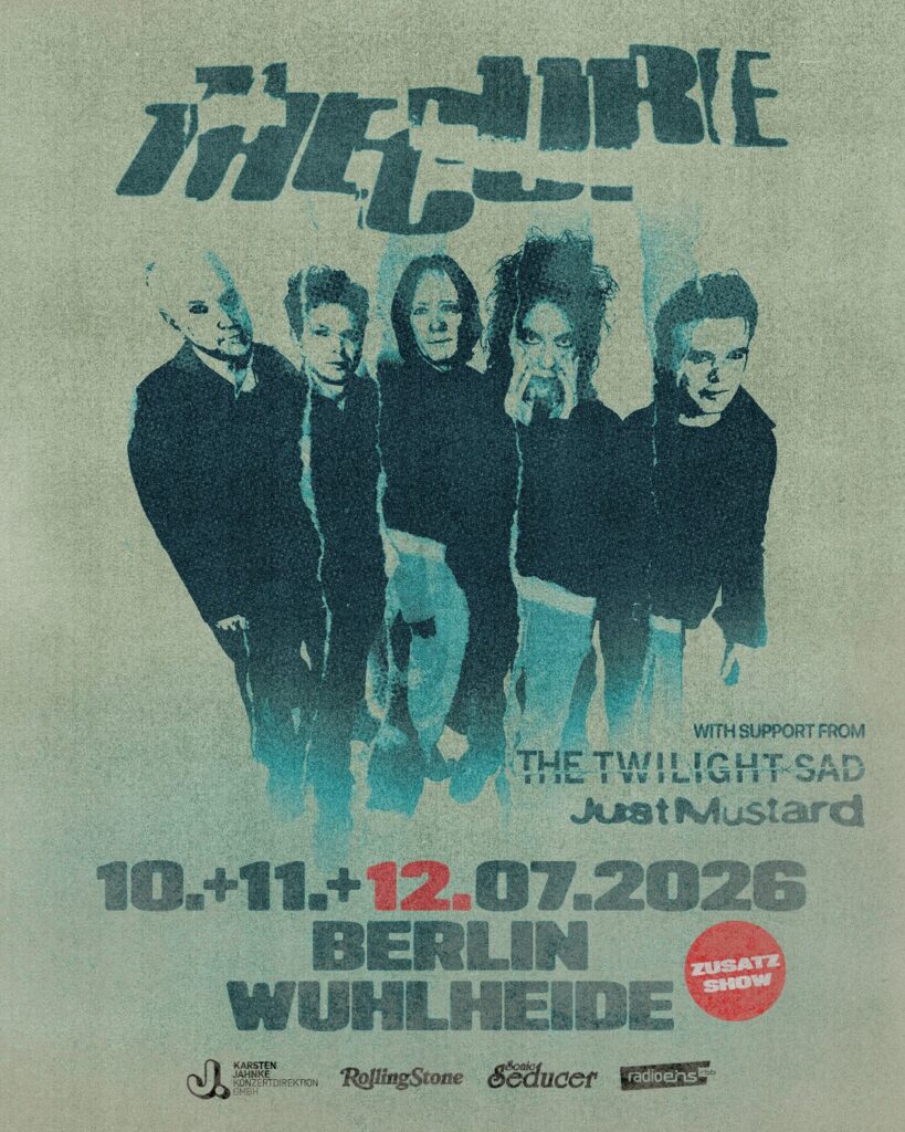THE CURE bringen zwei (nun ganze drei) Open-Air-Nächte nach Berlin – Karten-Vorverkauf startet am 13. Oktober – neues Album in Aussicht