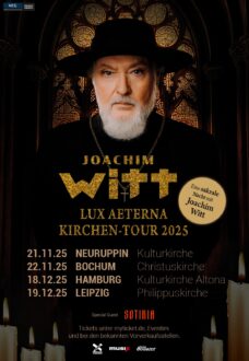 JOACHIM WITT auf „Lux Aeterna“-Tour: Sakrale Nächte voller Klang und Stille