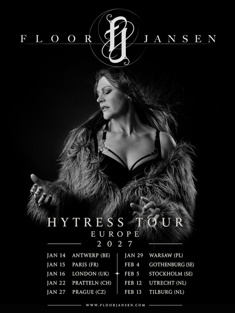 Floor Jansen HYTRESS Europatour 2027 - Tourdaten