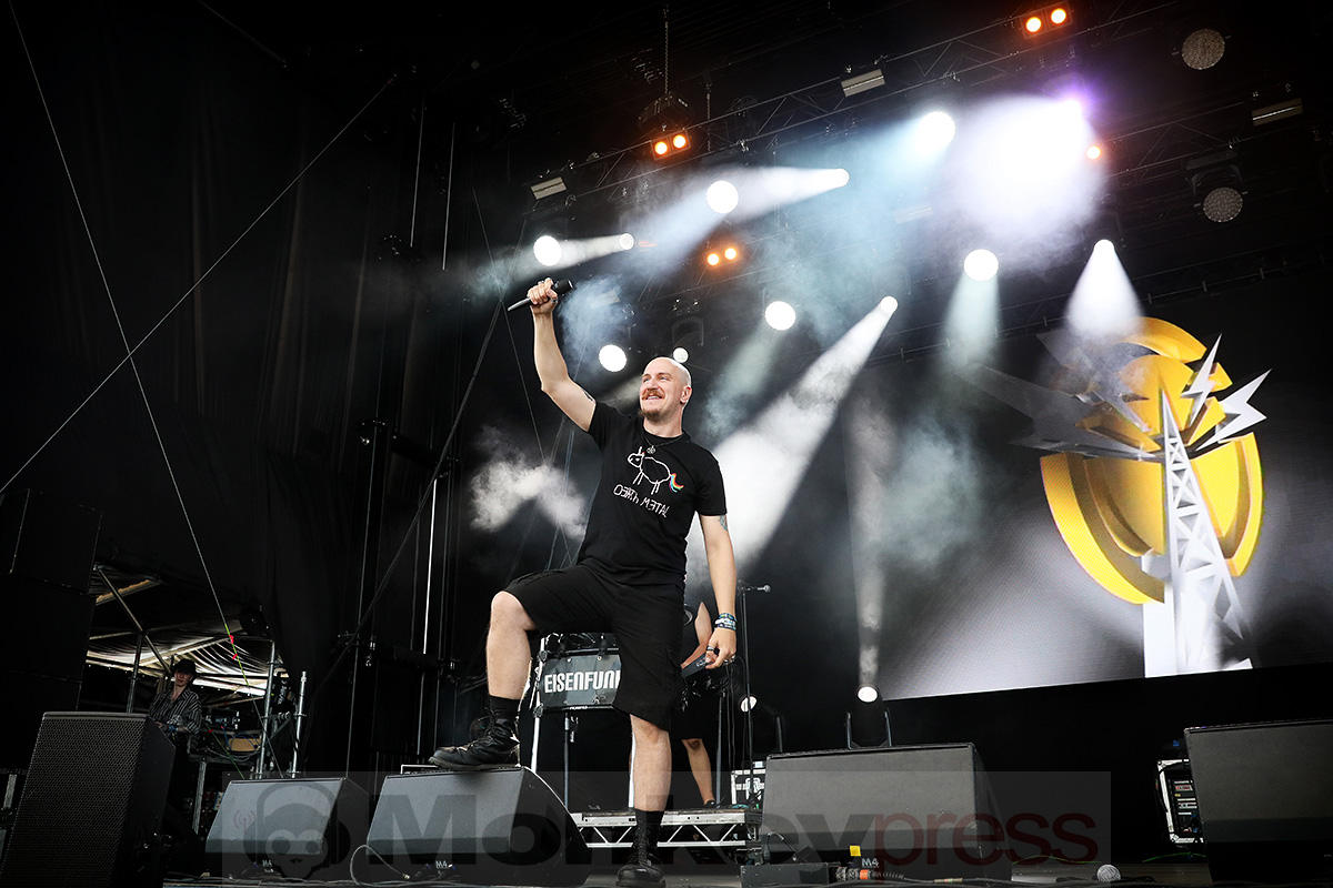 Eisenfunk at M’era Luna 2026 © Sandro Griesbach